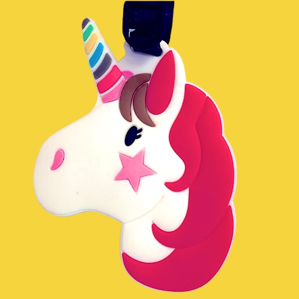 UNICORN BACKPACK/LUGGAGE TAG NWT